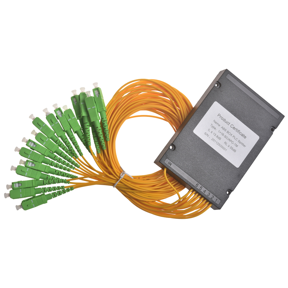 Répartiteur PLC à fibre optique GSG-1x16-SC APC