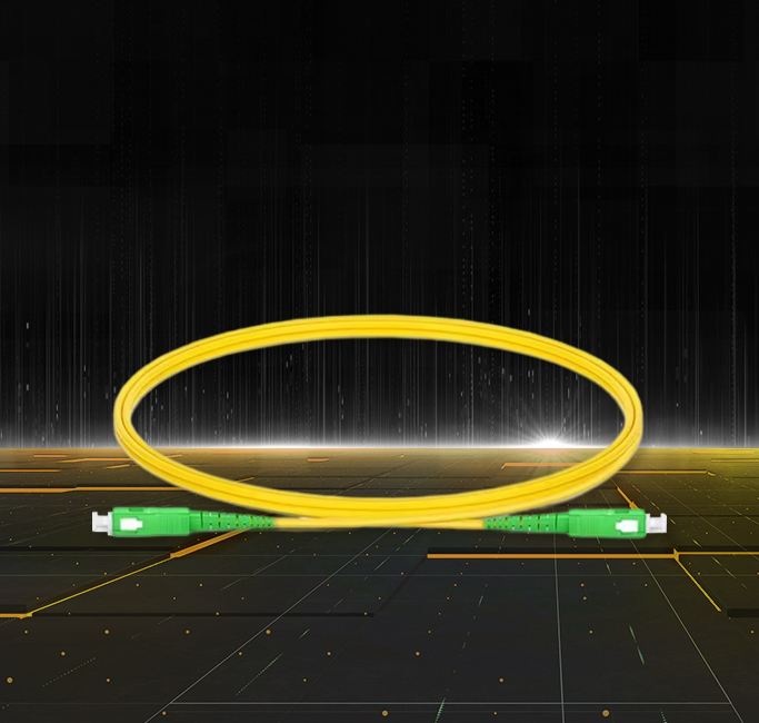 Cordon de brassage à fibre optique  